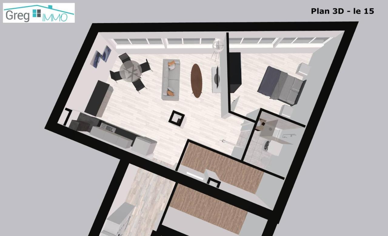 Le 15-Gregimmo-Appart'Hotel Montbéliard Εξωτερικό φωτογραφία